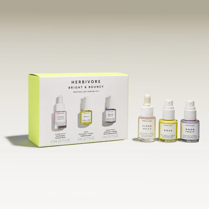 ブライト&バウンシーセラムキット – Herbivore Botanicals ブライト&バウンシーセラムキット – Herbivore Botanicals