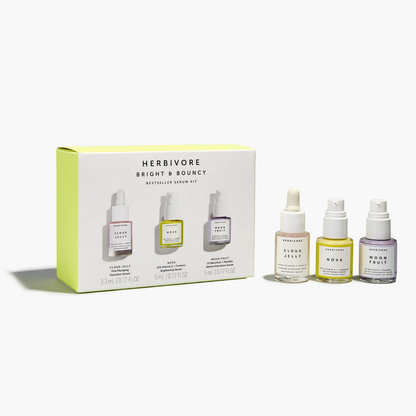 ブライト&バウンシーセラムキット – Herbivore Botanicals ブライト&バウンシーセラムキット – Herbivore Botanicals
